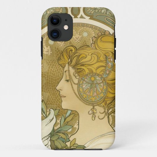 Coques Case-Mate iPhone La Plume d'Alphonse Mucha (Dos)