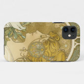 Coques Case-Mate iPhone La Plume d'Alphonse Mucha (Dos (Horizontal))