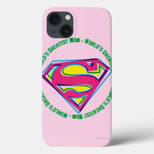Coques Case-Mate iPhone La plus grande maman du monde (Verso)