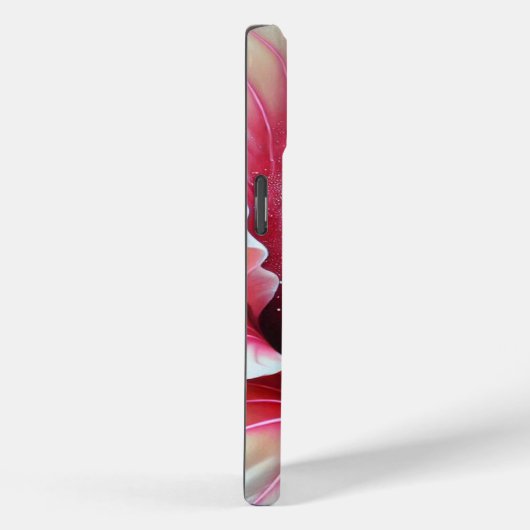 Coques Case-Mate iPhone La pollinisation d'une fleur d'Hibiscus en fleurs (Verso / Droite)