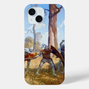 Coque Pour iPhone 15 La pose de sir Lamorak, vers 1922 par N.C. Wyeth
