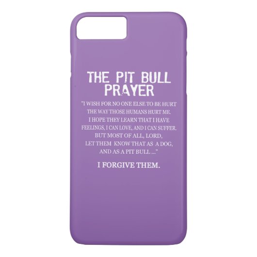 Coques Case-Mate iPhone La prière de pitbull (Dos)