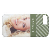 Coques Case-Mate iPhone La rayure géométrique moderne, audacieuse, (Dos (Horizontal))