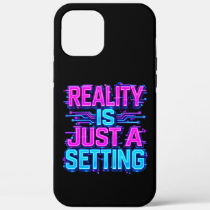 Case-Mate iPhone Case La réalité n'est qu'un paramètre Glitch Cyberpunk