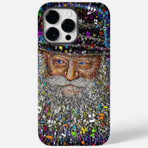 Coque Pour Pour iPhone 14 Pro Max La Rebbe Lubavitcher en lettres hébraïques