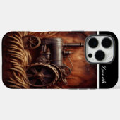 Coques Case-Mate iPhone La récolte de fer (Verso (horizontal))