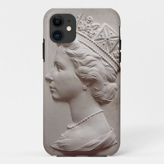 Coques Case-Mate iPhone La Reine Elizabeth (Dos)