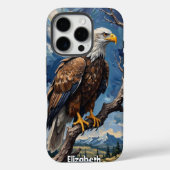 Coques Case-Mate iPhone La résolution de l'aigle : au milieu de la tempête (Verso)
