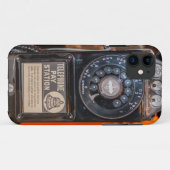 Coques Case-Mate iPhone La rétro technologie recherchent votre téléphone (Dos (Horizontal))