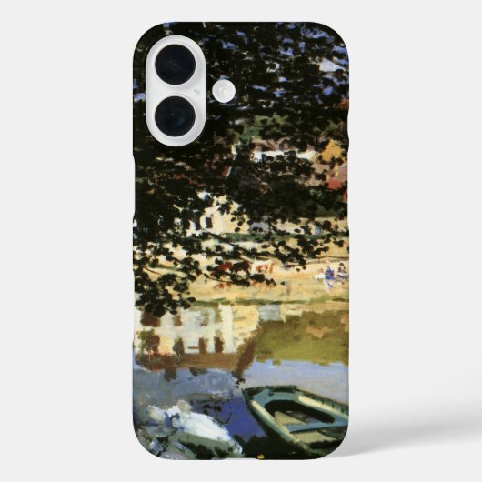 Coques Case-Mate iPhone La rive de la Seine, Bennecourt par Claude Monet (Verso)