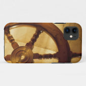 Coques Case-Mate iPhone La roue et la carte des bateaux (Dos (Horizontal))