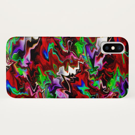 Coques Case-Mate iPhone La ruée de Noël.... (Dos (Horizontal))