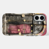Coques Case-Mate iPhone La ruine de Door Grunge (Verso (horizontal))