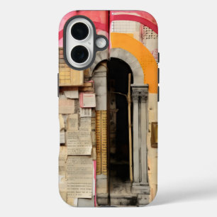 Coques iPhone 16 La ruine de Door Grunge