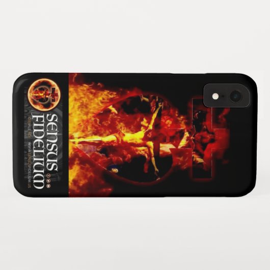 Coques Case-Mate iPhone La Sainte Trinité catholique (Dos (Horizontal))