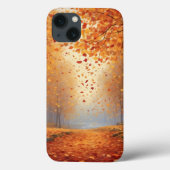 Coques Case-Mate iPhone La Scène Feuille en déclin (Verso)