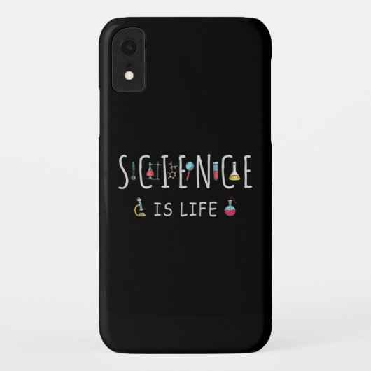 Coques Case-Mate iPhone La science est la vie (Dos)