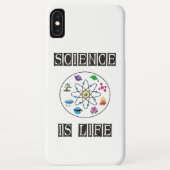 Coques Case-Mate iPhone La science est la vie (Dos)