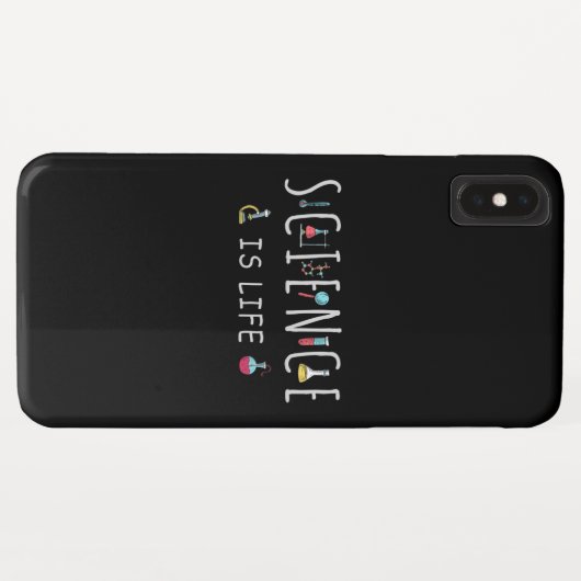 Coques Case-Mate iPhone La science est la vie (Dos (Horizontal))