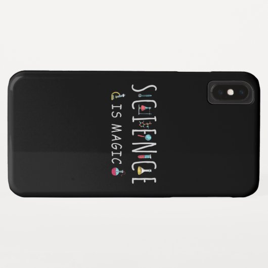 Coques Case-Mate iPhone La science est magique (Dos (Horizontal))