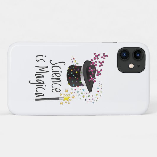 Coques Case-Mate iPhone La science est magique (Dos (Horizontal))