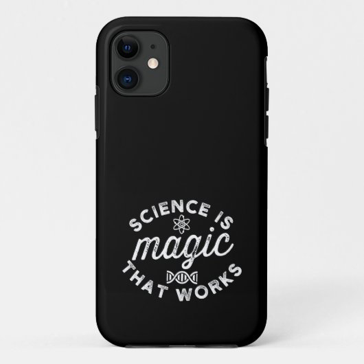 COQUES Case-Mate iPhone LA SCIENCE EST UNE MAGIE QUI FONCTIONNE (Dos)