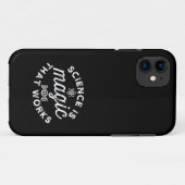 COQUES Case-Mate iPhone LA SCIENCE EST UNE MAGIE QUI FONCTIONNE (Dos (Horizontal))