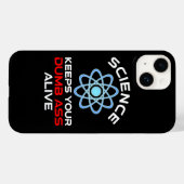 Coques Case-Mate iPhone La Science Garde Vivante Votre Bande-Nue (Verso (horizontal))