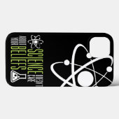 Coques Case-Mate iPhone La Science ne s'inquiète pas (Verso (horizontal))