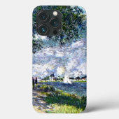 Coques Case-Mate iPhone La Seine à Argenteuil par Monet, (Verso)