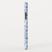 Coques Case-Mate iPhone La SIRÈNE RÊVASSE l'échelle de poissons de plage (Dos/Droite)