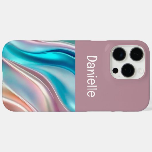 Coques Case-Mate iPhone La soie luxueuse (Verso (horizontal))