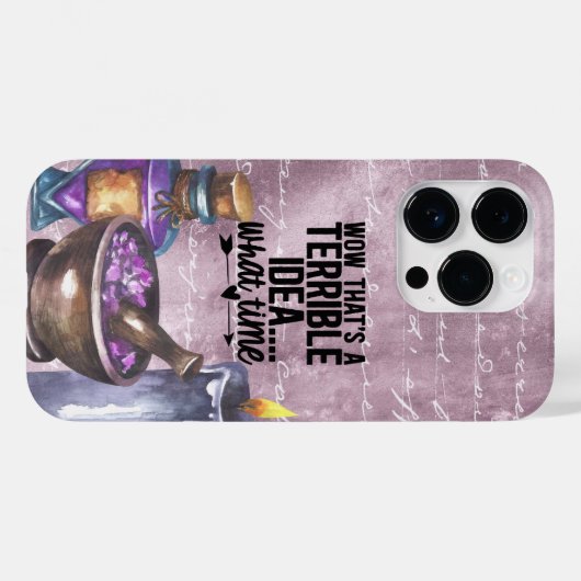 Coques Case-Mate iPhone La sorcière est héréditaire (Verso (horizontal))