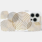 Coques Case-Mate iPhone La spirale celtique de la vie (Verso (horizontal))