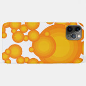 Coques Case-Mate iPhone La stylisation des années 70 Orange (Dos (Horizontal))