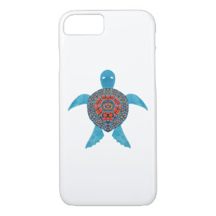 Coque iPhone 7 La tortue de mer tribale