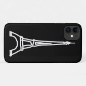 Coques Case-Mate iPhone La Tour Eiffel (Dos (Horizontal))