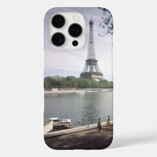 Coques Case-Mate iPhone La Tour Eiffel. Paris, vers 1960. (Verso)