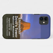 Coques Case-Mate iPhone La tour WYOMING du diable (Dos (Horizontal))