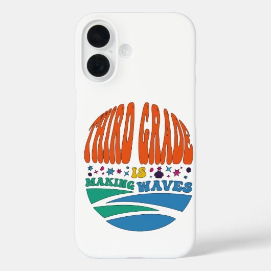 Coques Case-Mate iPhone La troisième année, c'est le retour des vagues à l (Verso)