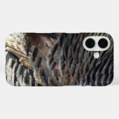 Coques Case-Mate iPhone La Turquie sauvage Plumes I Abstrait Nature Design (Verso (horizontal))
