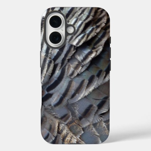 Coques Case-Mate iPhone La Turquie sauvage plumes II Design Abstrait de la (Verso)