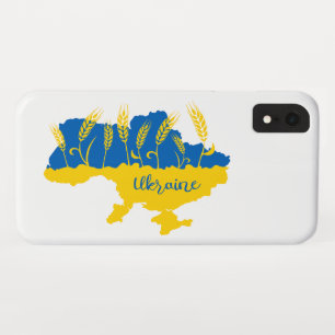 Case-Mate iPhone Case La typographie ukrainienne et l'oreille au blé sur