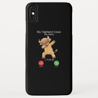 Case-Mate iPhone Case La vache écossaise des Highlands appelle