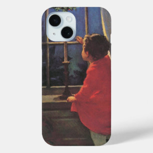 Coque Pour iPhone 15 La veille de Noël vintage par Jessie Willcox Smith