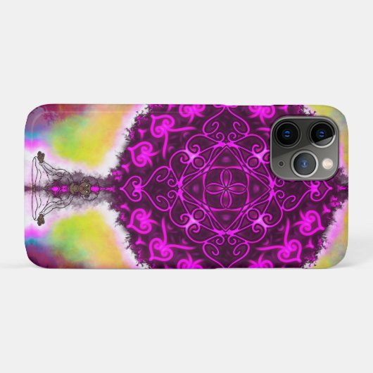 Coques Case-Mate iPhone La vibration de la lumière (Dos (Horizontal))