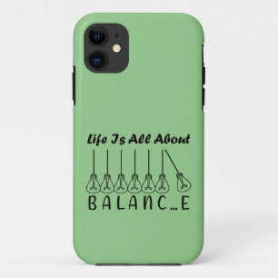 Case-Mate iPhone Case La vie, c'est l'équilibre de l'inspiration de moti