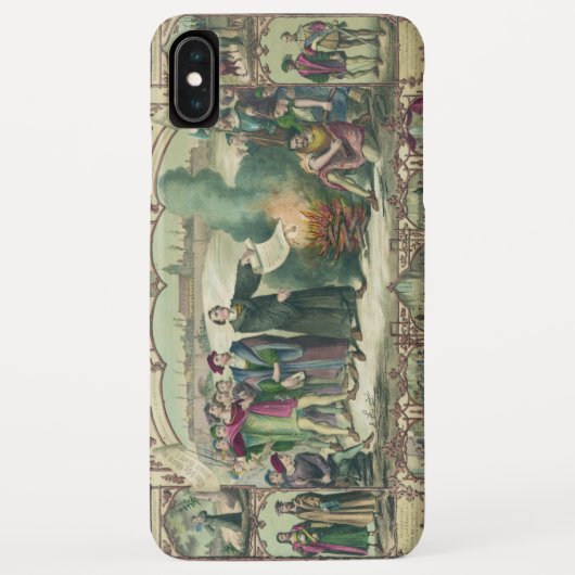 Coques Case-Mate iPhone La vie de Martin Luther & Héros de la Réforme (Dos)