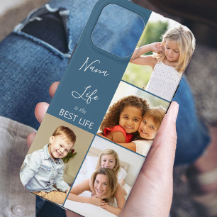Case-Mate iPhone Case La vie de Nana est la meilleure vie 4 Collage de p