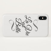 Coques Case-Mate iPhone La vie est belle (Dos (Horizontal))
